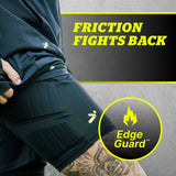 STORELLI BODYSHIELD IMPACT SLIDERS BLACK (LIGHTLY PADDED)