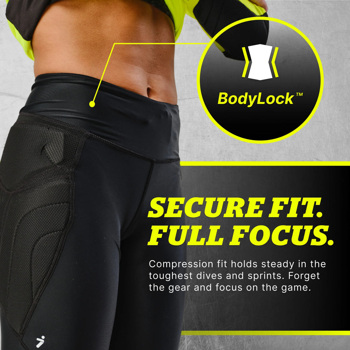 STORELLI WOMEN'S BODYSHIELD GK SLIDERS (PADDED)