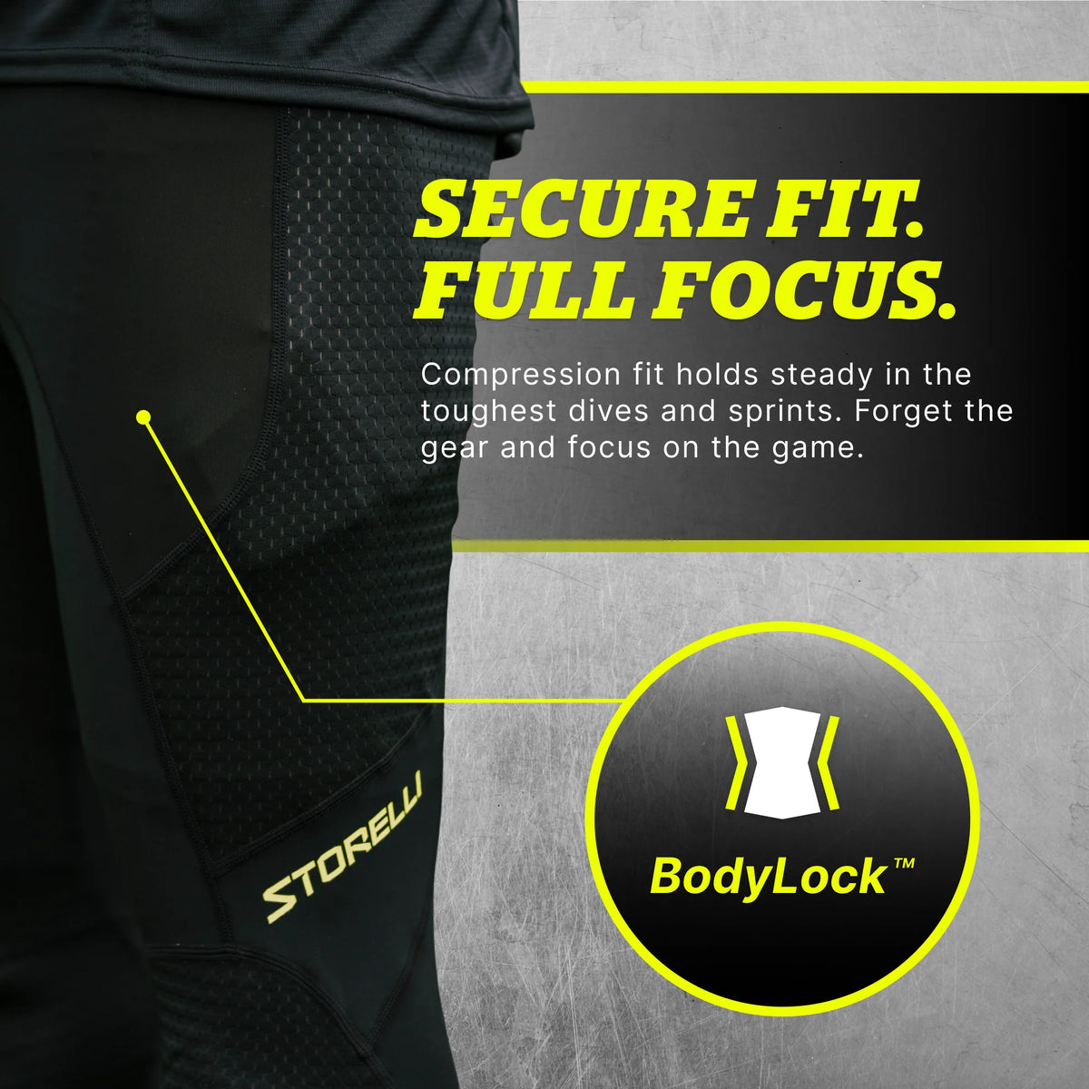 STORELLI BODYSHIELD TURF BURN LEGGINGS JUNIOR