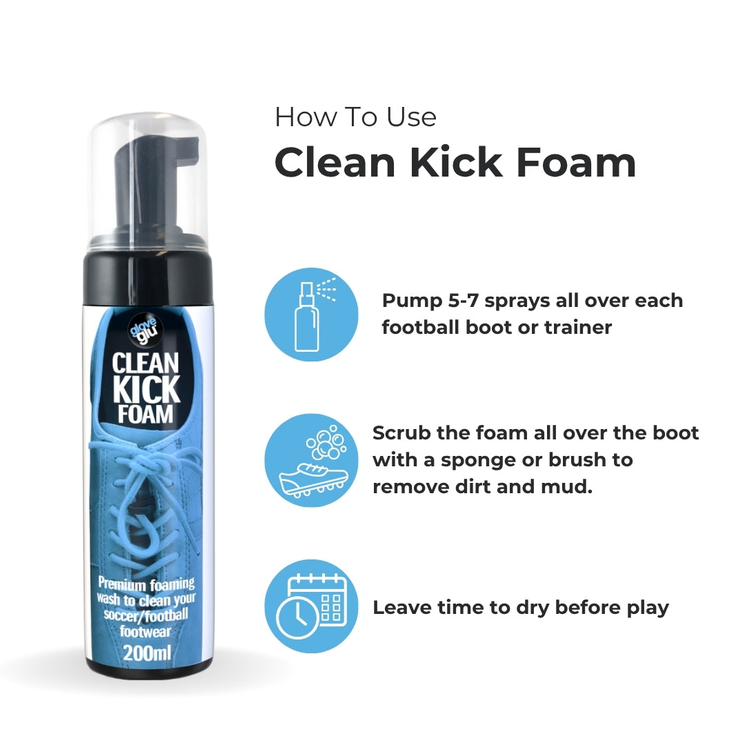 GLOVEGLU CLEAN KICK ULTIMATE STARTER PACK