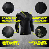 STORELLI BODYSHIELD GK 3/4 UNDERSHIRT JUNIOR (PADDED)