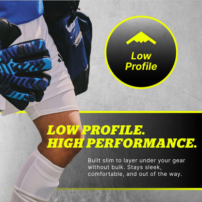 STORELLI BODYSHIELD IMPACT SLIDERS BLACK (LIGHTLY PADDED)