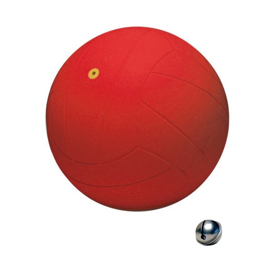 WVBALL TORBALL MIT GLOCKEN ROT BLINDENFUSSBALL