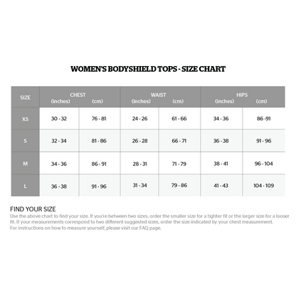 STORELLI WOMEN'S BODYSHIELD CROP TOP BLACK