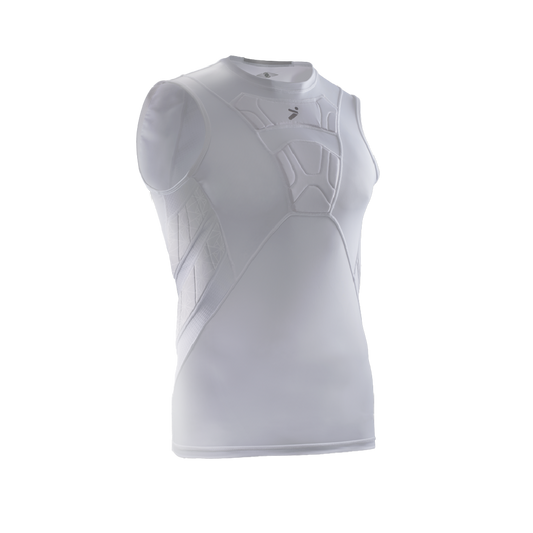 STORELLI BODYSHIELD SLEEVELESS UNDERSHIRT WHITE (gepolstert)