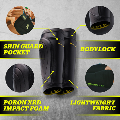 STORELLI BODYSHIELD LEG SLEEVES BLACK
