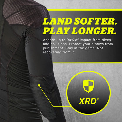 STORELLI BODYSHIELD GOALKEEPER LIGHT MATCHDAY 3/4 UNDERSHIRT (PADDED)