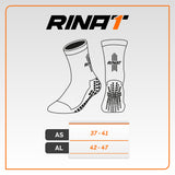 RINAT ANTI-SLIP SOCKS BLACK