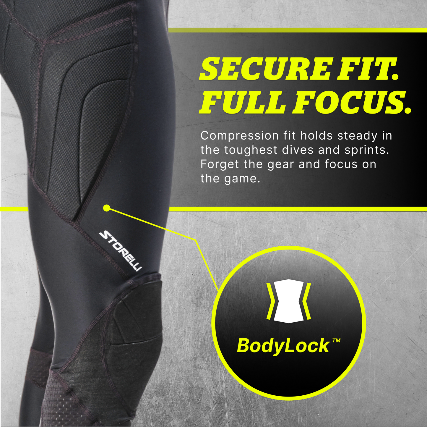 STORELLI WOMEN'S BODYSHIELD GK LEGGING (PADDED)