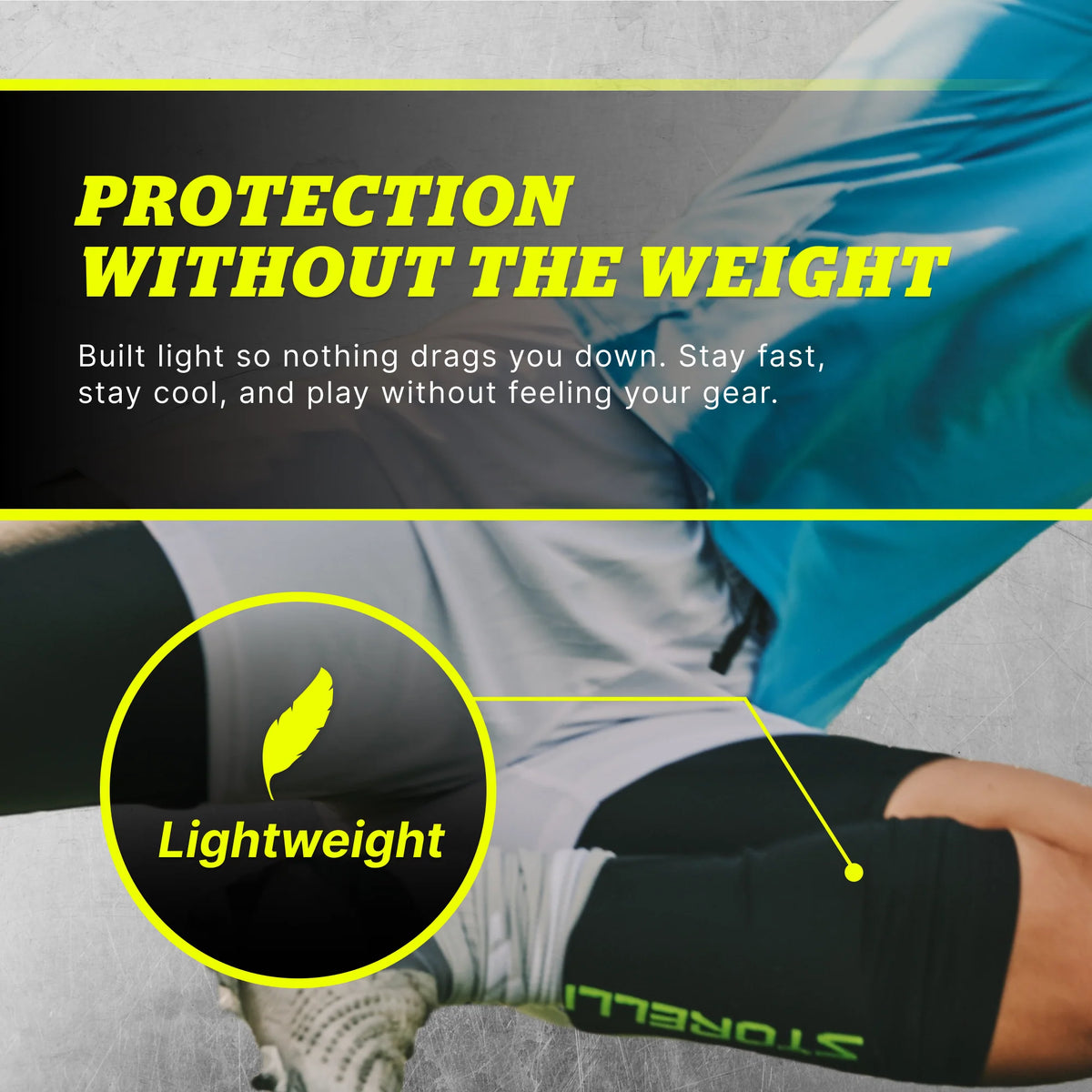 STORELLI BODYSHIELD LEG SLEEVES BLACK