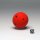 WVBALL THROWING BALL WITH SOUND HOLES AND BELLS 115MM/ 4.5 RED
