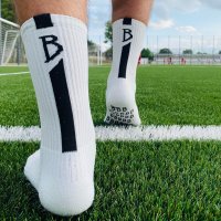 BRAVRY ANTI-SLIP SOCKS WHITE