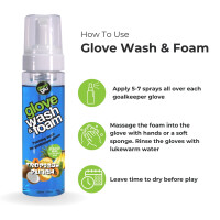GLOVEGLU GLOVE WASH &amp; FOAM - TROPICAL PUNCH (200ml)