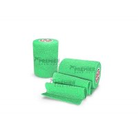 GOALKEEPERS WRIST &amp; FINGER PROTECTION TAPE 5CM LIME...