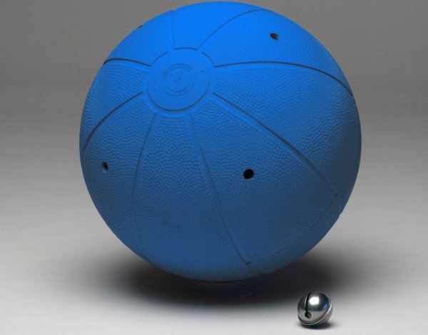 WVBall offizieller Goalball Spielball Matchball WV Ball